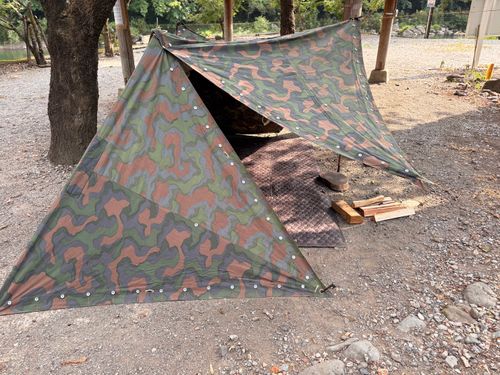 軍幕キャンプ🪖川遊び合戦🏞️ 前川キャンプ場 ファミリーキャンプ フリーサイト Camp 'n'g  Roll♪🏁さんのキャンプブログ CAMPiii（キャンピー） -キャンプ専用SNS キャンプのすべてがここに集まる-