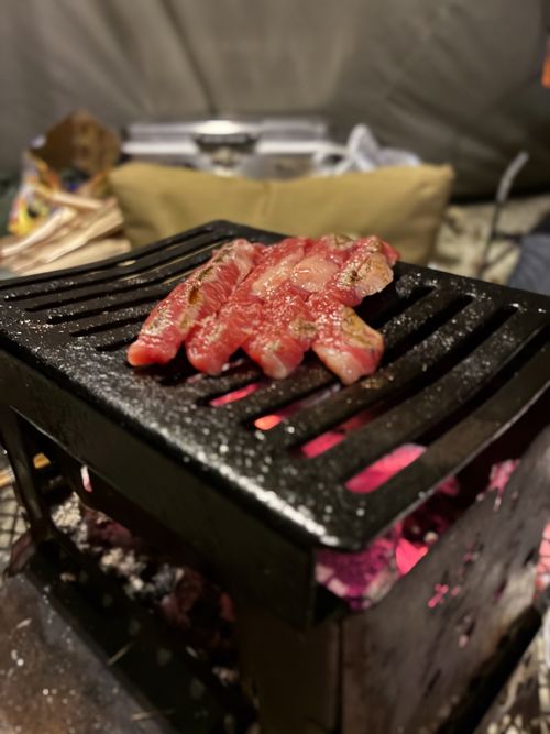 秋の父子キャンプ⛺️ 塔の岩オートキャンプ場 ファミリーキャンプ 区画サイト すなさんのキャンプブログ CAMPiii（キャンピー） -キャンプ専用SNS キャンプのすべてがここに集まる-