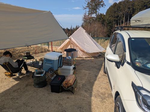 さすがカモシカグループ！ KONZEかもしかキャンピングヴィレッジ ファミリーキャンプ 区画サイト オートサイト てる。さんのキャンプブログ CAMPiii（キャンピー） -キャンプ専用SNS キャンプのすべてがここに集まる-