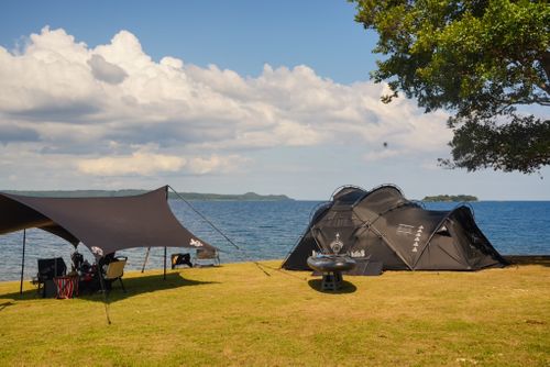 初の岬サイトでフルコース夏満喫プラン 能登島家族旅行村Ｗｅランド skitさんのキャンプブログ CAMPiii（キャンピー） -キャンプ専用SNS キャンプのすべてがここに集まる-
