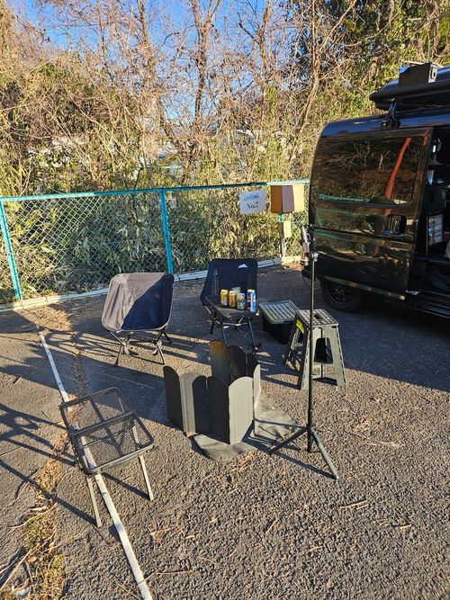 雪山登山車中泊 RVパーク ホテルスターらんど グループキャンプ ソロキャンプ 区画サイト オートサイト IZUIZUさんのキャンプブログ CAMPiii（キャンピー） -キャンプ専用SNS キャンプのすべてがここに集まる-