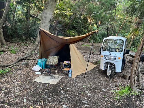 こちらも2回目ハマキャンプ⛺️ 自然館泉ベリーキャンプ場 ソロキャンプ 区画サイト よスさんのキャンプブログ CAMPiii（キャンピー） -キャンプ専用SNS キャンプのすべてがここに集まる-