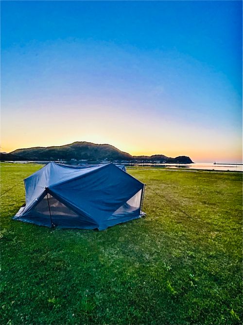 ひっさしぶりぶりの&hellip;完ソロおじキャン△ in 阿川ほうせんぐり海浜公園 〜 CAMP NO.189 阿川ほうせんぐり海浜公園 ソロキャンプ フリーサイト おじキャン△さんのキャンプブログ CAMPiii（キャンピー） -キャンプ専用SNS キャンプのすべてがここに集まる-