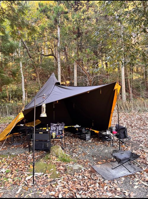 ソロ欲に駆られ。 デルフリキャンプ エンジョイドローン上山田キャンプ場 ソロキャンプ 区画サイト オートサイト あやぴーさんのキャンプブログ CAMPiii（キャンピー） -キャンプ専用SNS キャンプのすべてがここに集まる-