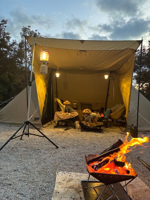 1年半ぶり！やっとやっとキャンプ！！ 昇仙峡オートキャンプ場 ファミリーキャンプ 区画サイト aozoraさんのキャンプブログ CAMPiii（キャンピー） -キャンプ専用SNS キャンプのすべてがここに集まる-