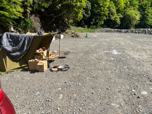 二回目ノロロッジキャンプ場 青野原野呂ロッジキャンプ場 ソロキャンプ 区画サイト よスさんのキャンプブログ CAMPiii（キャンピー） -キャンプ専用SNS キャンプのすべてがここに集まる-