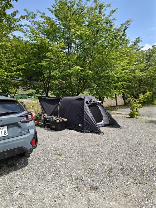 CAMPiii（キャンピー） やちさんのキャンプブログ いい季節 9時17時（クジゴジ）道志オートキャンプ場