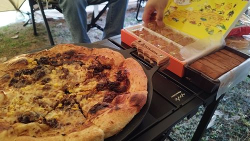 PIZZAキャン🍕 キャンプ&農園 玖珠の杜 グループキャンプ フリーサイト スローライフに憧れるさんのキャンプブログ CAMPiii（キャンピー） -キャンプ専用SNS キャンプのすべてがここに集まる-