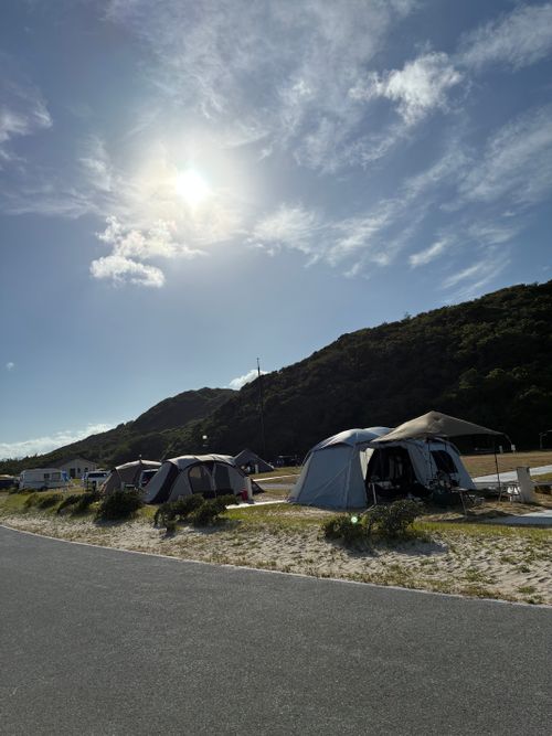 2026年9回目、海水浴キャンPart①🏖️ 島根県立石見海浜公園オートキャンプ場 ファミリーキャンプ 区画サイト オートサイト わいげさんのキャンプブログ CAMPiii（キャンピー） -キャンプ専用SNS キャンプのすべてがここに集まる-