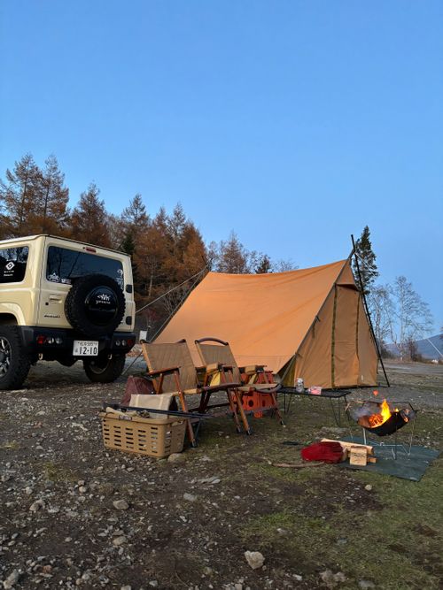 標高1500m天空のキャンプ場✩.*˚からの思い出の霧ヶ峰でフラット登山🚶🏽‍♂️🚶‍♀️ CAMP SKY FIELD-車山オートキャンプ場 区画サイト Jimko☆さんのキャンプブログ CAMPiii（キャンピー） -キャンプ専用SNS キャンプのすべてがここに集まる-