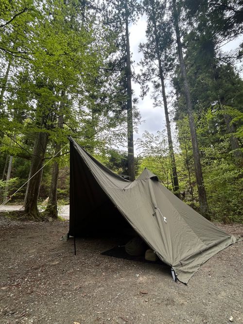 久しぶりのソロキャンプ🏕️ 道志の森キャンプ場 ソロキャンプ フリーサイト Genさんのキャンプブログ CAMPiii（キャンピー） -キャンプ専用SNS キャンプのすべてがここに集まる-