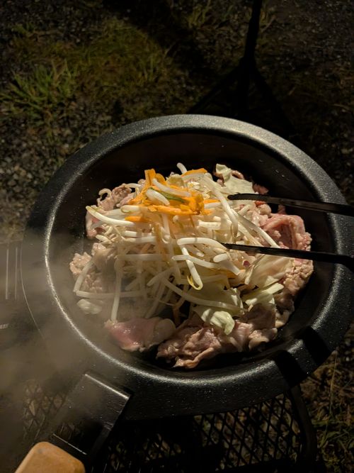 天気予報に翻弄 ともえ川Park ソロキャンプ オートサイト IZUIZUさんのキャンプブログ CAMPiii（キャンピー） -キャンプ専用SNS キャンプのすべてがここに集まる-