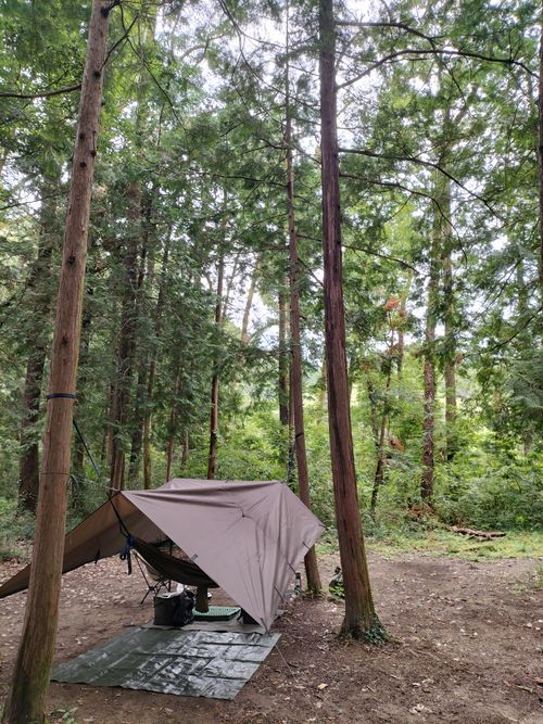 CAMPiii（キャンピー） ぼっちオヤジさんのキャンプブログ 8月キャンプ⛺️スタート😁 月川荘キャンプ場 林間サイト