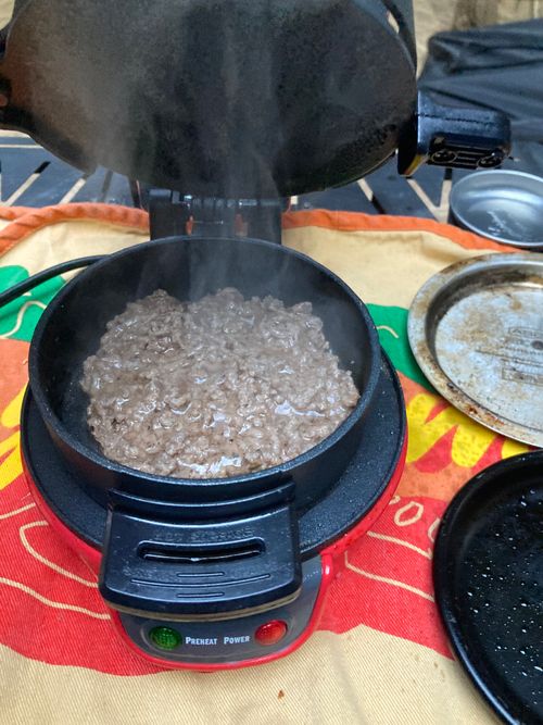 失敗バーガー😔🍔　２月キャンプ⛺️ ソロキャンプ オートサイト boorishcamperさんのキャンプブログ CAMPiii（キャンピー） -キャンプ専用SNS キャンプのすべてがここに集まる-