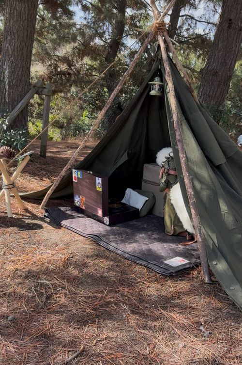 ポ軍🇵🇱🪖camp🏕️🔥で永谷園🥫と鰯の缶詰🐟 小松海岸 ソロキャンプ フリーサイト camping roll♪さんのキャンプブログ CAMPiii（キャンピー） -キャンプ専用SNS キャンプのすべてがここに集まる-