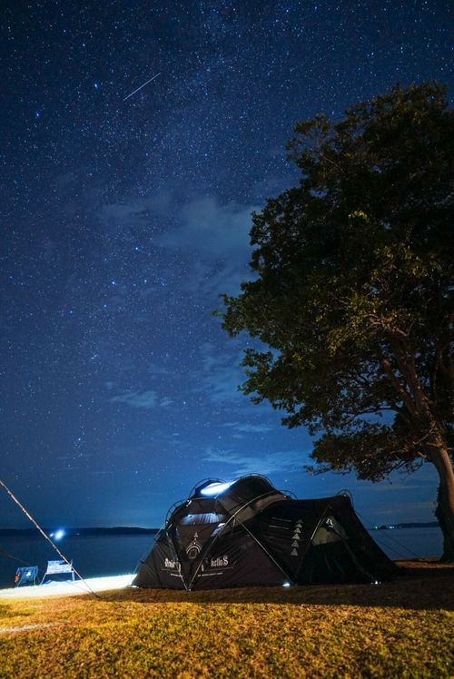 初の岬サイトでフルコース夏満喫プラン 能登島家族旅行村Ｗｅランド skitさんのキャンプブログ CAMPiii（キャンピー） -キャンプ専用SNS キャンプのすべてがここに集まる-