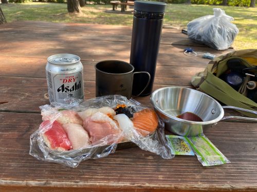 真夏の城南島海浜公園 第一キャンプ場 ソロ 城南島海浜公園 キャンプ場 ソロキャンプ 区画サイト olgaさんのキャンプブログ CAMPiii(キャンピー) -キャンプ専用SNS キャンプのすべてがここに集まる-