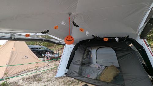 波間に消えた小僧と巨像 コースタルパークリトリート /Coastal Park RETREAT – RV & Campervan Site / ファミリーキャンプ グループキャンプ 区画サイト オートサイト ヒゲキャンさんのキャンプブログ CAMPiii(キャンピー) -キャンプ専用SNS キャンプのすべてがここに集まる-