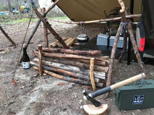 タープ泊 飛騨荘川 一色の森キャンプ場 ソロキャンプ 区画サイト けんじさんのキャンプブログ Campiii キャンピー キャンプ専用sns キャンプのすべてがここに集まる