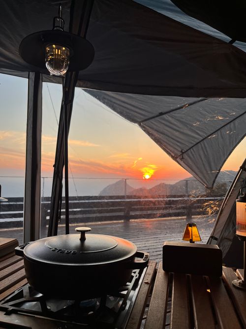 南伊豆夕日ヶ丘キャンプ場で✨✨✨✨念願のプレミアムデッキサイト満喫✨✨✨✨ 南伊豆夕日ヶ丘キャンプ場 ファミリーキャンプ 区画サイト Izumiさんのキャンプブログ CAMPiii（キャンピー） -キャンプ専用SNS キャンプのすべてがここに集まる-