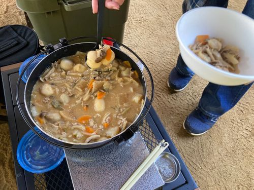 初の湖南は鬼ばかり？ （猪苗代湖 編） 江湖村キャンプ場 グループキャンプ フリーサイト FUNEさんのキャンプブログ CAMPiii（キャンピー） -キャンプ専用SNS キャンプのすべてがここに集まる-
