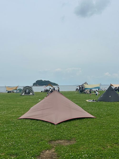 いつものうみかぜ公園 ソロキャンプ フリーサイト Genさんのキャンプブログ CAMPiii（キャンピー） -キャンプ専用SNS キャンプのすべてがここに集まる-