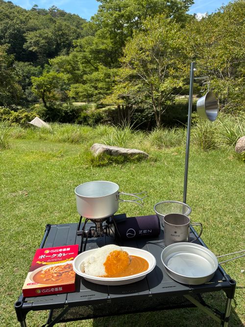 初キャンプ🏕️ スノーピーク箕面キャンプフィールド ソロキャンプ 区画サイト spiceさんのキャンプブログ CAMPiii（キャンピー） -キャンプ専用SNS キャンプのすべてがここに集まる-