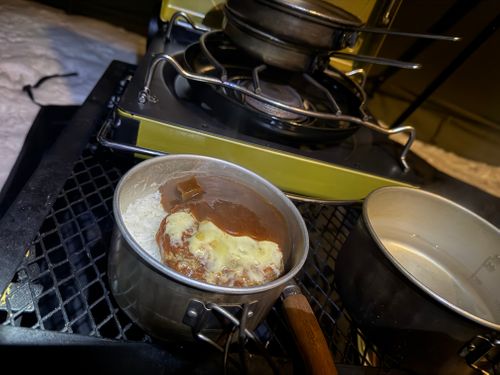 雪中キャンプ 飛騨荘川 一色の森キャンプ場 ソロキャンプ 区画サイト まっつんさんのキャンプブログ CAMPiii（キャンピー） -キャンプ専用SNS キャンプのすべてがここに集まる-