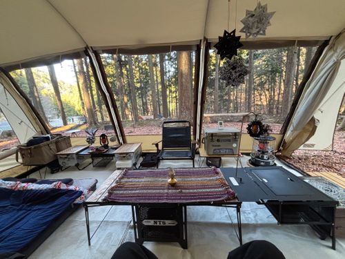 Newアイテムでぐうたらキャンプ😊 火打の森キャンプ場 ファミリーキャンプ オートサイト まつけんさんのキャンプブログ CAMPiii（キャンピー） -キャンプ専用SNS キャンプのすべてがここに集まる-