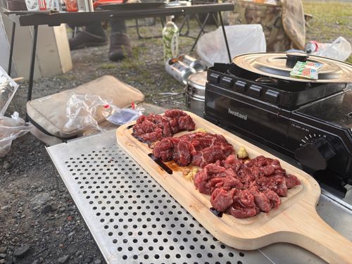 満月の武甲山🌝20人のCAMPiiiメンバーと過ごした贅沢なキャンプナイト☆。.:＊・゜ ともえ川Park グループキャンプ Jimko☆さんのキャンプブログ CAMPiii（キャンピー） -キャンプ専用SNS キャンプのすべてがここに集まる-