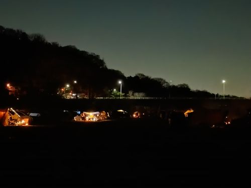 軍幕キャンプ納め 角田大橋河川敷 ソロキャンプ フリーサイト ウエィダーさんのキャンプブログ CAMPiii（キャンピー） -キャンプ専用SNS キャンプのすべてがここに集まる-