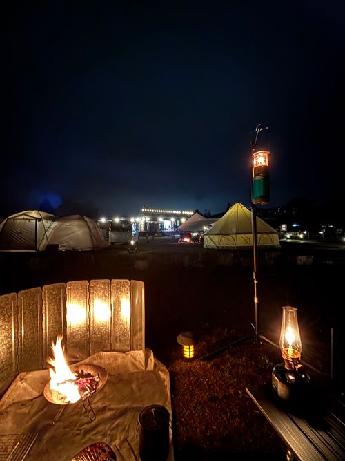 山中湖 LScamp山中湖 ソロキャンプ オートサイト 区画サイト marpyさんのキャンプブログ CAMPiii（キャンピー） -キャンプ専用SNS キャンプのすべてがここに集まる-