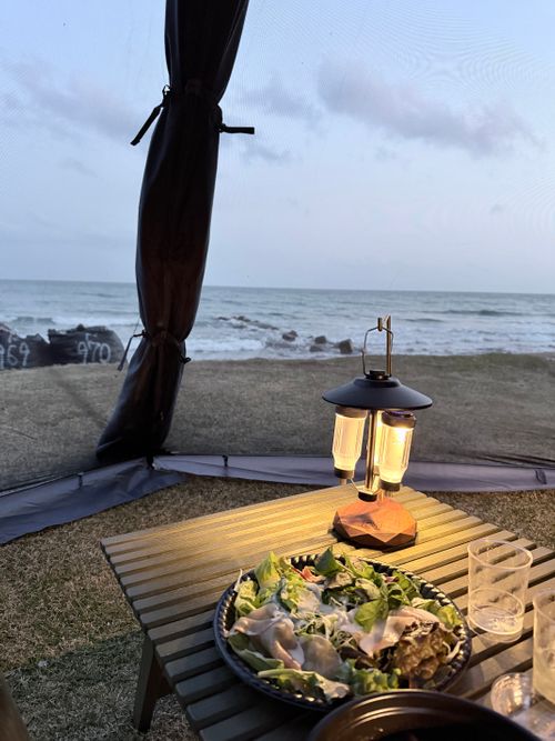 桜満開 can feel camp Camping Spot Hamano ソロキャンプ フリーサイト atelierさんのキャンプブログ CAMPiii（キャンピー） -キャンプ専用SNS キャンプのすべてがここに集まる-