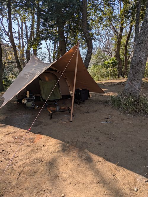 CAMPiii(キャンピー) geenさんのキャンプブログ 完ソロ(半分) 勝古沢キャンプ場