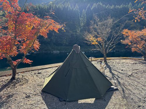 ねぎまの玉ねぎがいい感じで辛口 ソロキャンプ フリーサイト camping roll♪さんのキャンプブログ CAMPiii（キャンピー） -キャンプ専用SNS キャンプのすべてがここに集まる-