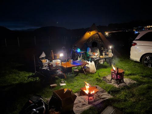 三富士🗻⛺️ 富士エコパークビレッジ グループキャンプ ソロキャンプ フリーサイト オートサイト P-yaさんのキャンプブログ CAMPiii（キャンピー） -キャンプ専用SNS キャンプのすべてがここに集まる-