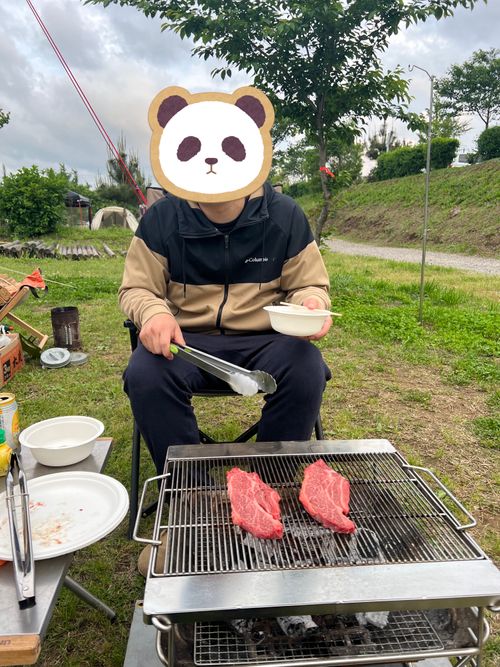 CAMP さくらの丘 CAMP さくらの丘 グループキャンプ 区画サイト オートサイト ごんすさんのキャンプブログ CAMPiii（キャンピー） -キャンプ専用SNS キャンプのすべてがここに集まる-