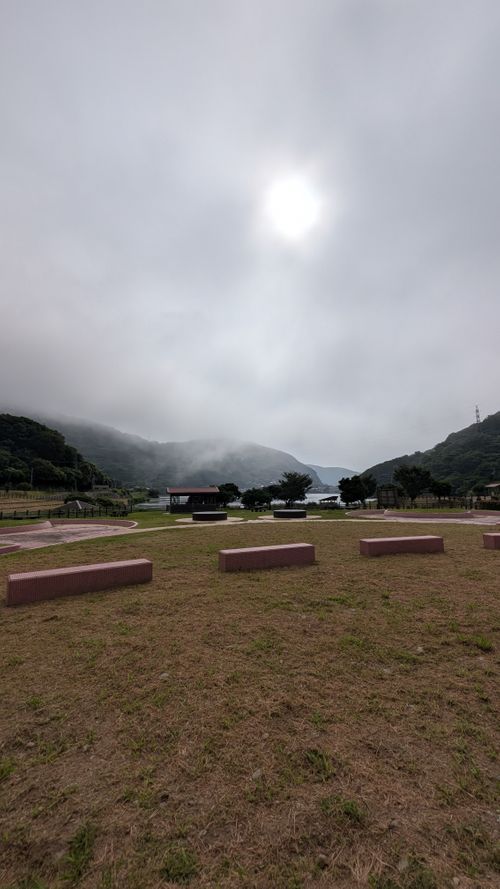 🗿と🐢と暴風と　〜四国遠征キャンプ2泊目〜 伊方町健康交流施設 亀ヶ池温泉 ソロキャンプ グループキャンプ フリーサイト ヒゲキャンさんのキャンプブログ CAMPiii（キャンピー） -キャンプ専用SNS キャンプのすべてがここに集まる-