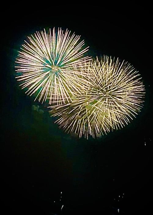 CAMPiii（キャンピー） おじキャン△さんのキャンプブログ 夏の夜を飾る大輪の華を愛でる&hellip;おじソロキャン△ in 秋吉台家族旅行村 〜 CAMP NO.211 秋吉台家族旅行村