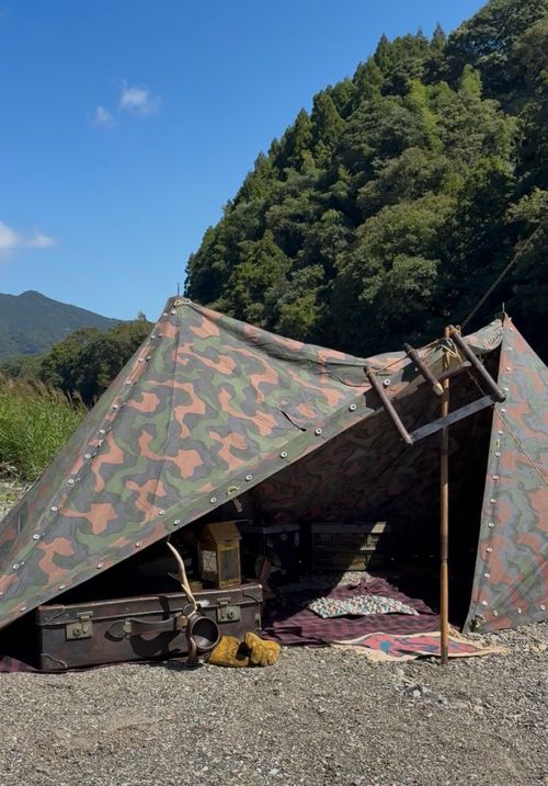 秋晴れのグルメ 前川キャンプ場 ソロキャンプ フリーサイト Camp 'n'g  Roll♪🏁さんのキャンプブログ CAMPiii（キャンピー） -キャンプ専用SNS キャンプのすべてがここに集まる-