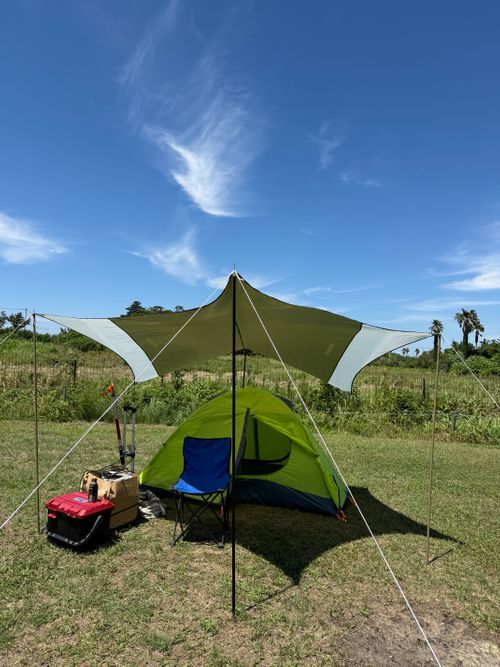 離島キャンプ ソロキャンプ 区画サイト シルバーズさんのキャンプブログ CAMPiii（キャンピー） -キャンプ専用SNS キャンプのすべてがここに集まる-