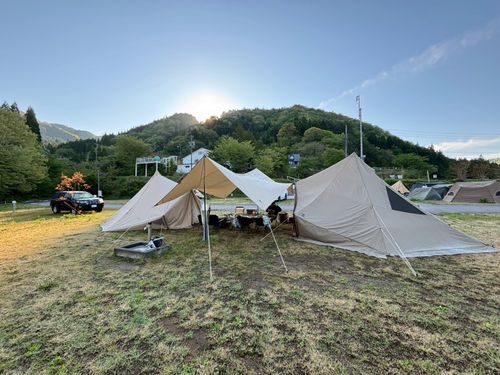 CAMPiii（キャンピー） りょっちーさんのキャンプブログ マツケンさん一家と半年ぶりのキャンプ エナジー アクティブフィールドしらお