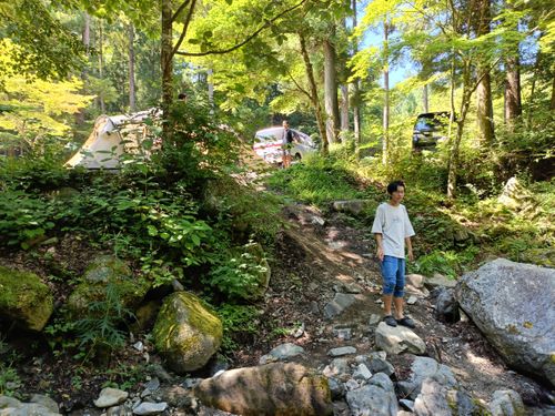 突発 道志の森キャンプ場 ファミリーキャンプ フリーサイト オートサイト Kazu Aさんのキャンプブログ CAMPiii(キャンピー) -キャンプ専用SNS キャンプのすべてがここに集まる-