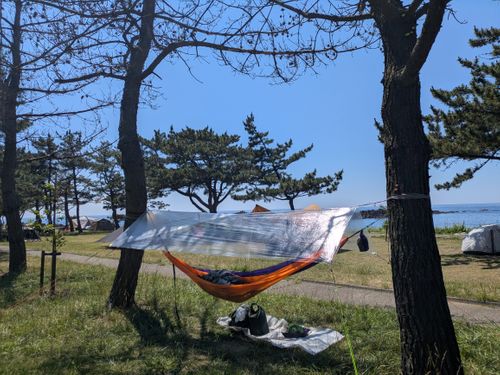 鮎川園地キャンプ場 福井県 ソロキャンプ フリーサイト gajumaruさんのキャンプブログ CAMPiii（キャンピー） -キャンプ専用SNS キャンプのすべてがここに集まる-