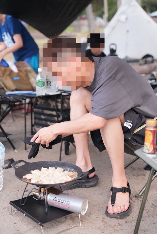 全国旅キャンプ第16弾は福井編 若狭和田キャンプ場 グループキャンプ 区画サイト ENJOY THE OUTDOORSさんのキャンプブログ CAMPiii（キャンピー） -キャンプ専用SNS キャンプのすべてがここに集まる-