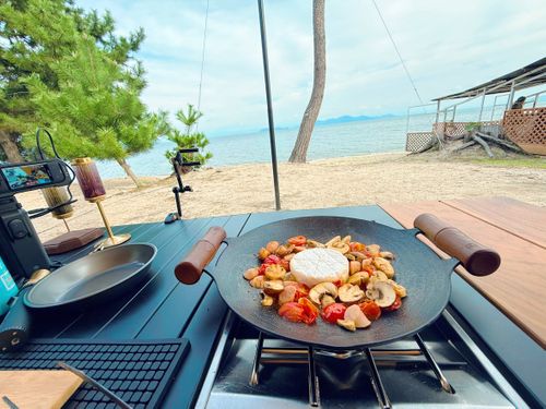 初青柳浜キャンプ場！ 青柳浜キャンプ場 ソロキャンプ 区画サイト オートサイト わらびもちさんのキャンプブログ CAMPiii（キャンピー） -キャンプ専用SNS キャンプのすべてがここに集まる-