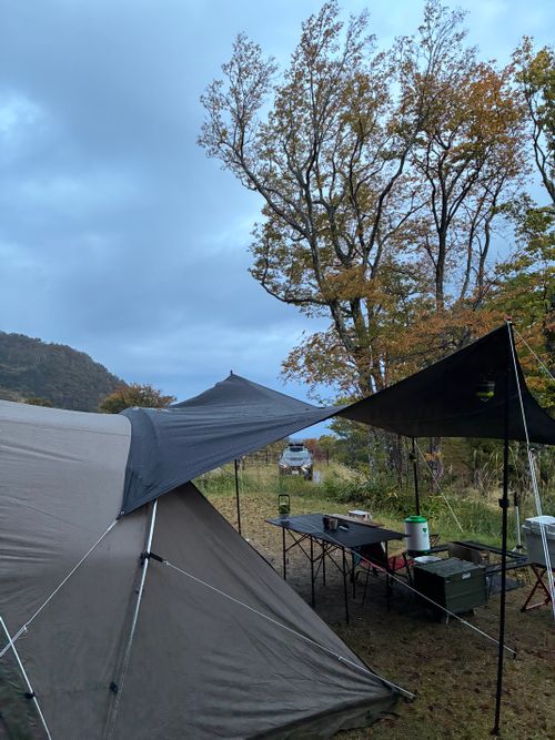 2025年15回目、念願の大山キャン😆 CAMPFIELD GOEN ファミリーキャンプ 区画サイト オートサイト わいげさんのキャンプブログ CAMPiii（キャンピー） -キャンプ専用SNS キャンプのすべてがここに集まる-