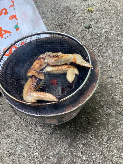 Vol.122 26/NO.12 お肉焼きに行く‼️ 山梨市 ソロキャンプ 区画サイト 🔥焚き火🔥さんのキャンプブログ CAMPiii（キャンピー） -キャンプ専用SNS キャンプのすべてがここに集まる-