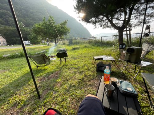初!本栖湖! 本栖湖 SUMIKA CAMP FIELD ソロキャンプ 区画サイト ぺちゃさんのキャンプブログ CAMPiii(キャンピー) -キャンプ専用SNS キャンプのすべてがここに集まる-