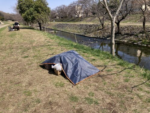 オッサン、清瀬に帰る 清瀬金山緑地公園 ソロキャンプ フリーサイト やんさんのキャンプブログ CAMPiii（キャンピー） -キャンプ専用SNS キャンプのすべてがここに集まる-